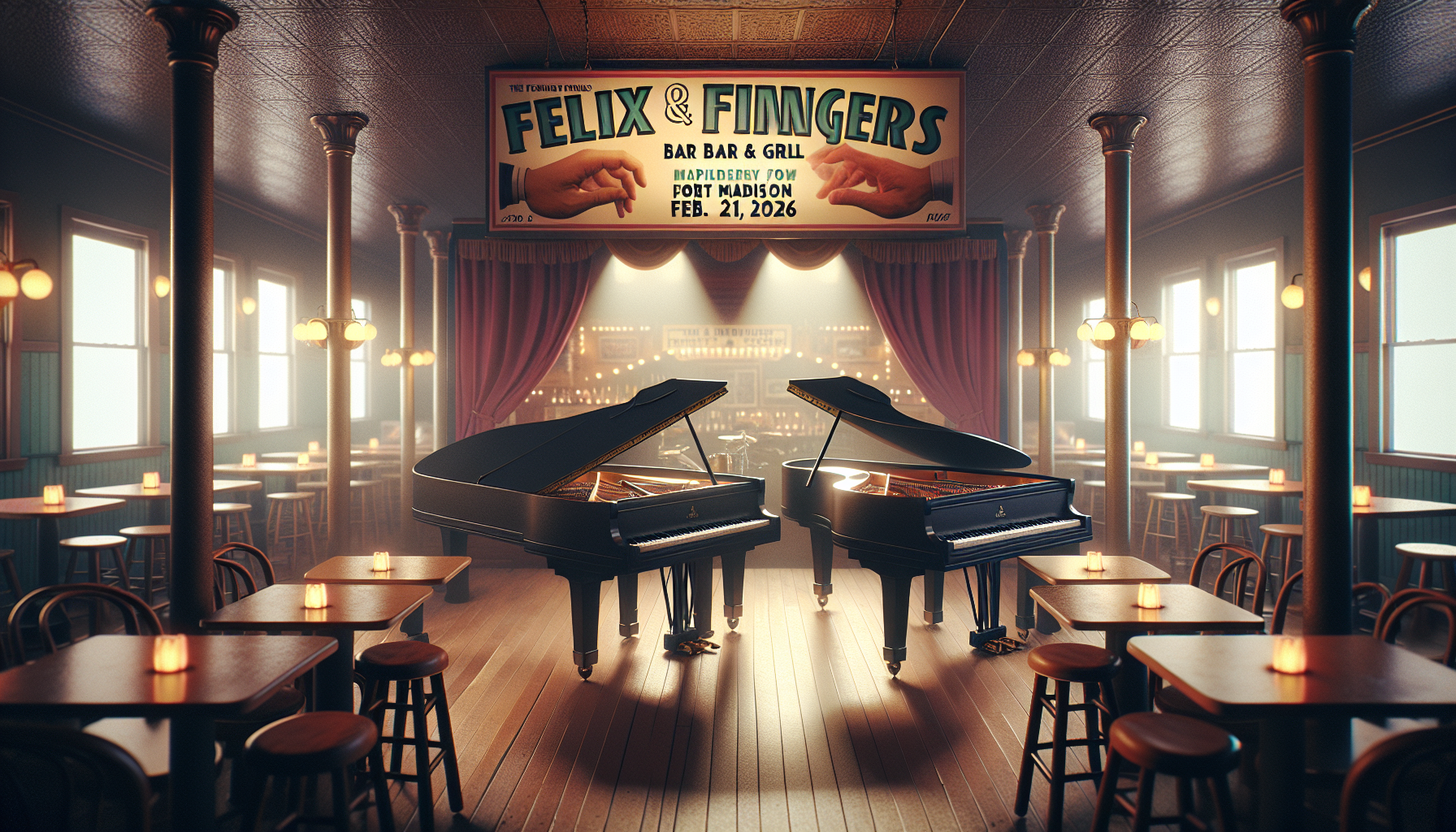 Public Event - Turnwater Bar and Grill - Felix And Fingers Dueling Pianos